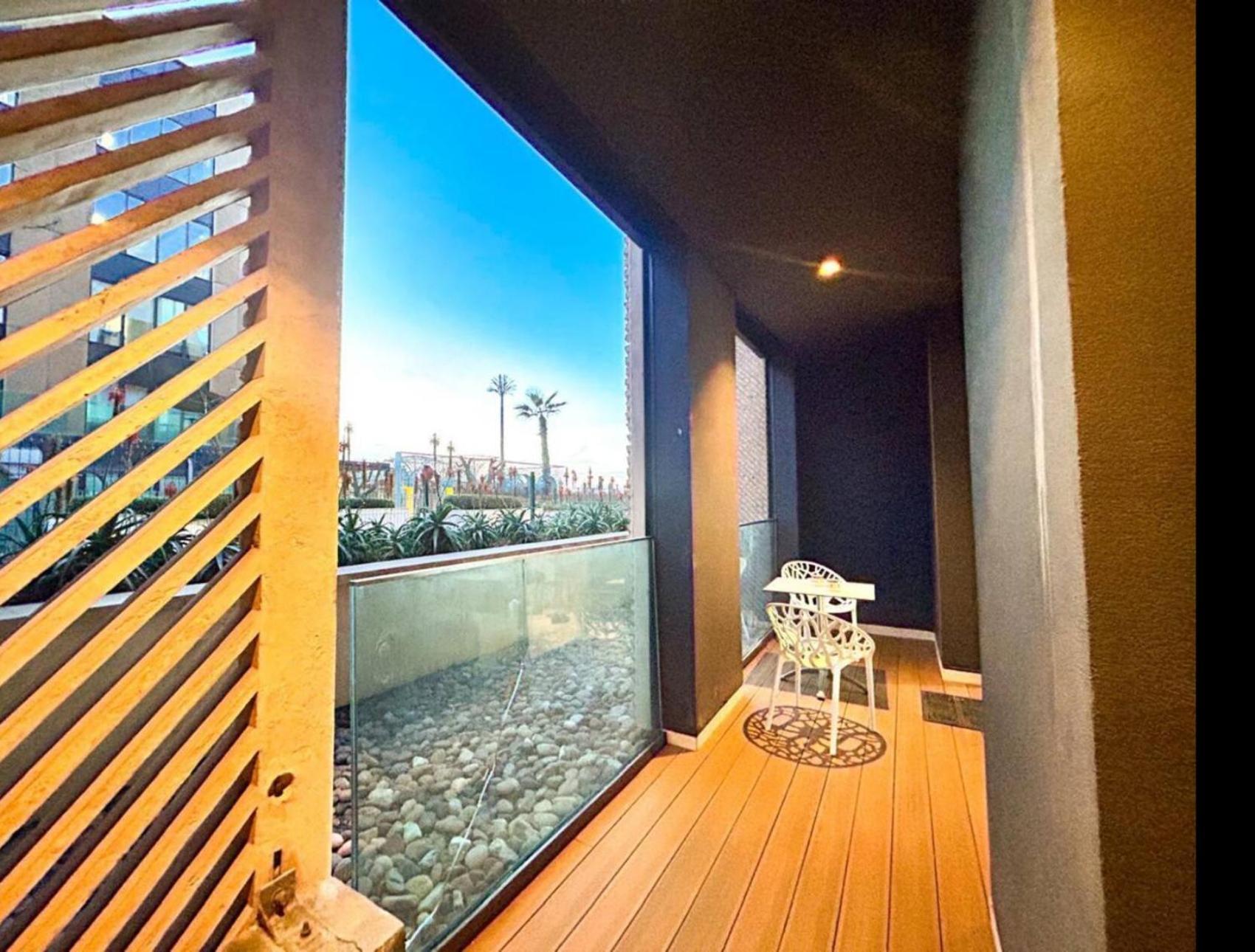 Apartment Front With Pool